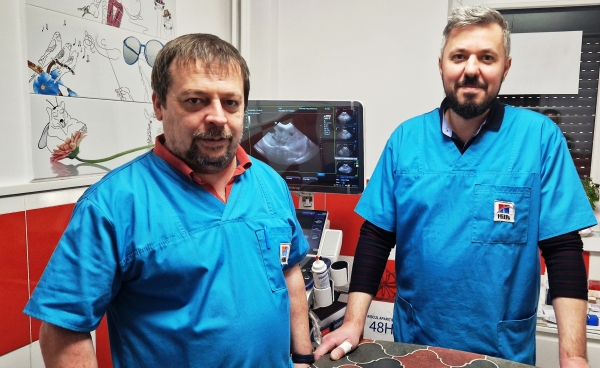 Dr.Bogdan Valeriu si Dr. Florin Cristian Marin - Alcorvet Militari
